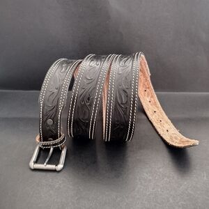 R.G .BULLCO U.S.A. LEATHER GOOGS  MEN'S BELT